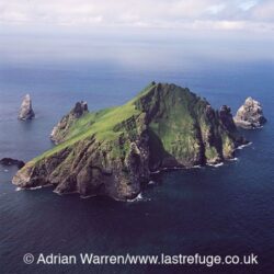 Unihabited St Kilda island