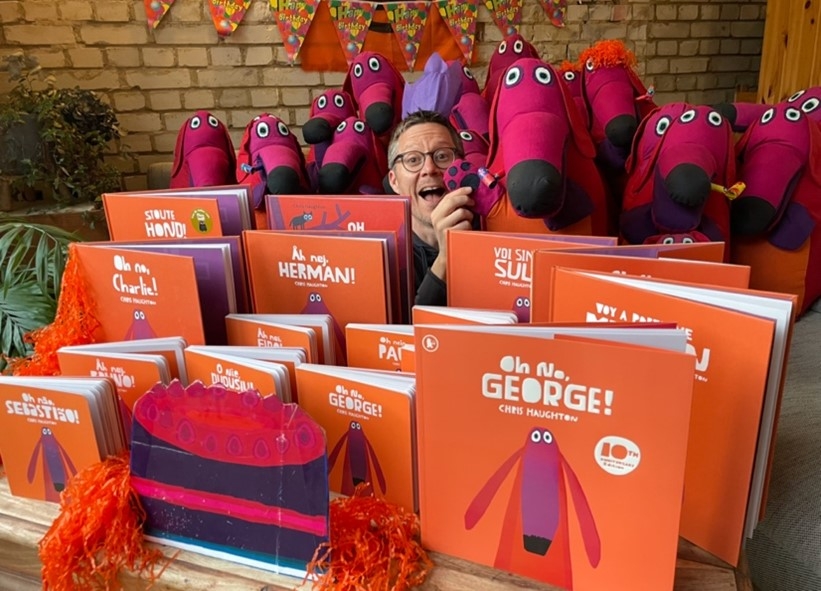 The Making of… Oh No, GEORGE! A Guest Post from Chris Haughton