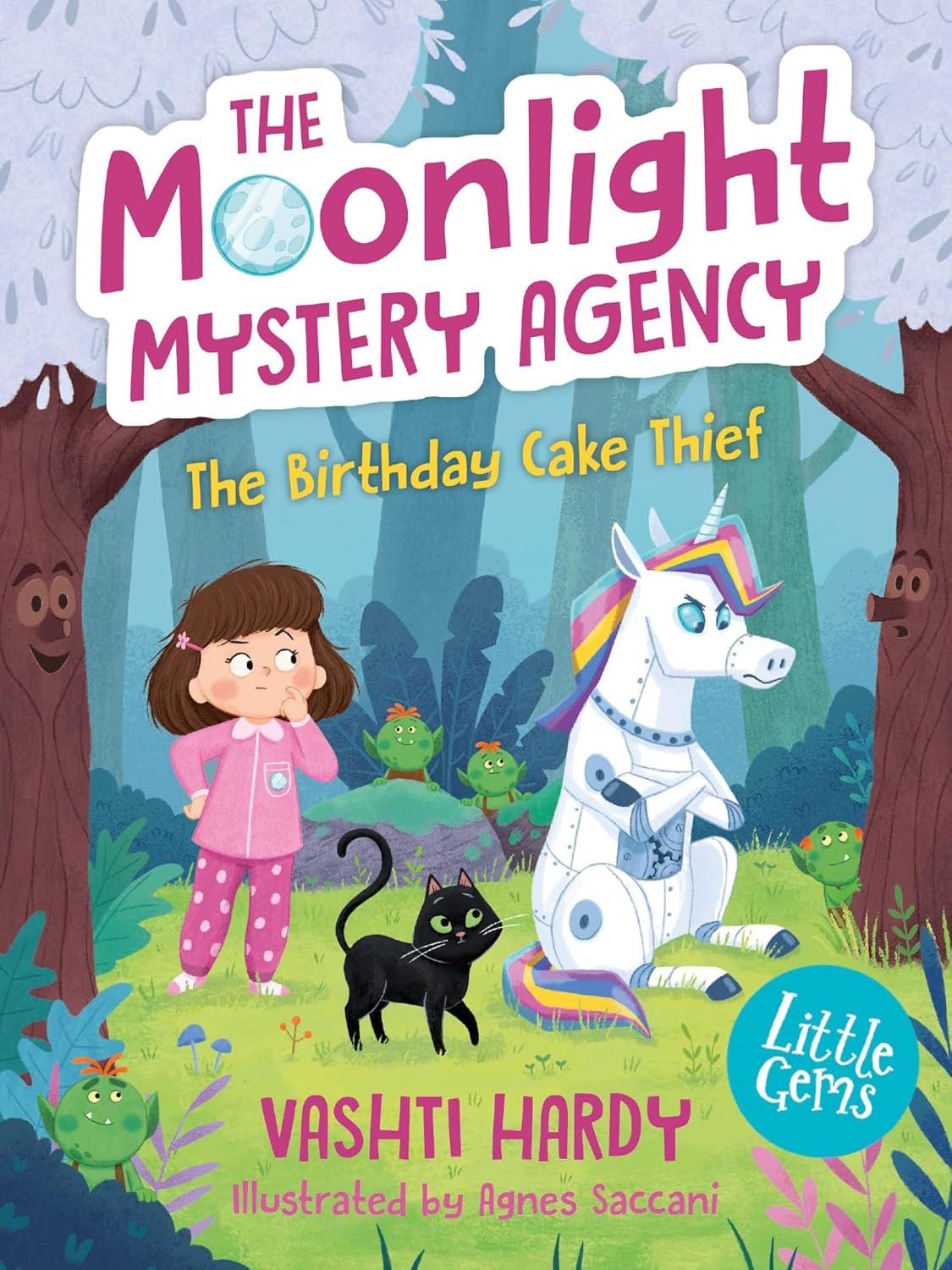 The Moonlight Mystery Agency by Vashti Hardy, illustrated by Agnes Saccani