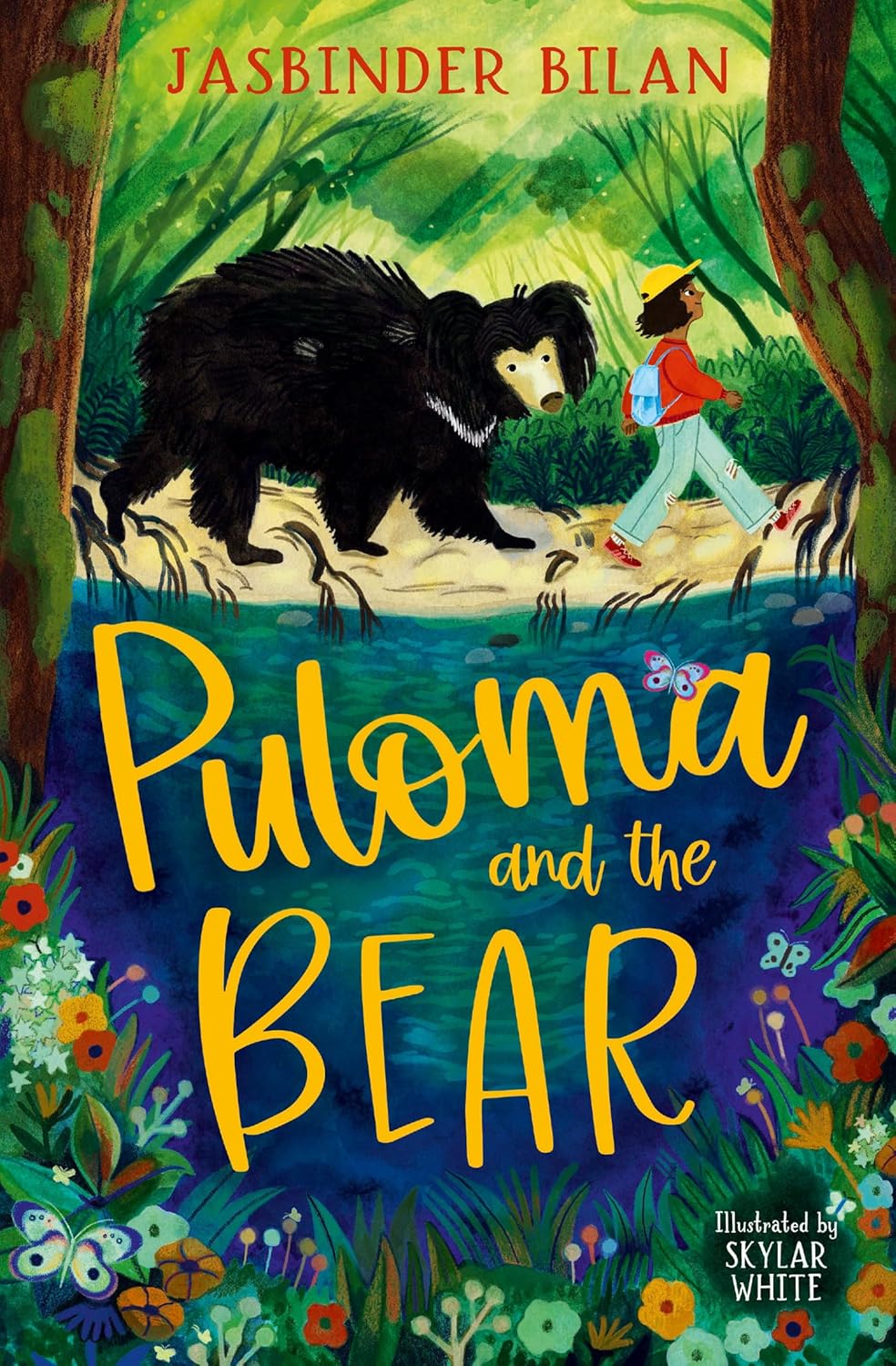 Puloma and the Bear by Jasbinder Bilan Illustrated by Skylar White