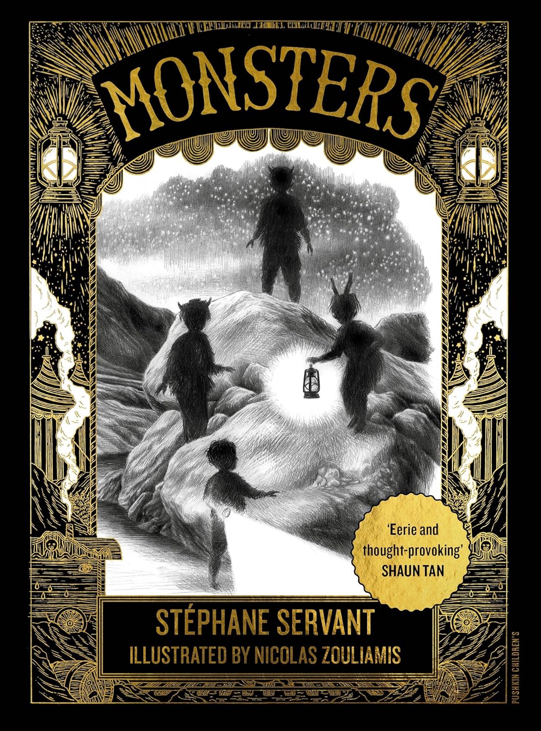 Monsters by Stéphane Servant illustrated by Nicolas Zouliamis