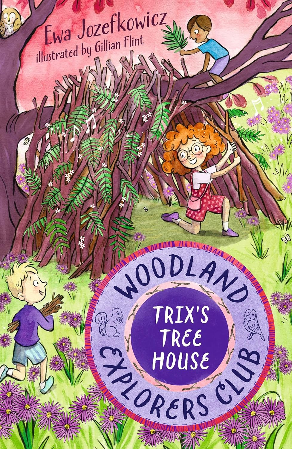 Trix’s Tree House by Ewa Jozefkowicz, Illustrated by Gillian Flint